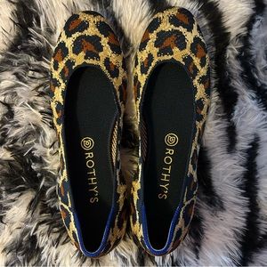 Rothy’s The Square in Midnight Spot (Retired Style) Size 10.5